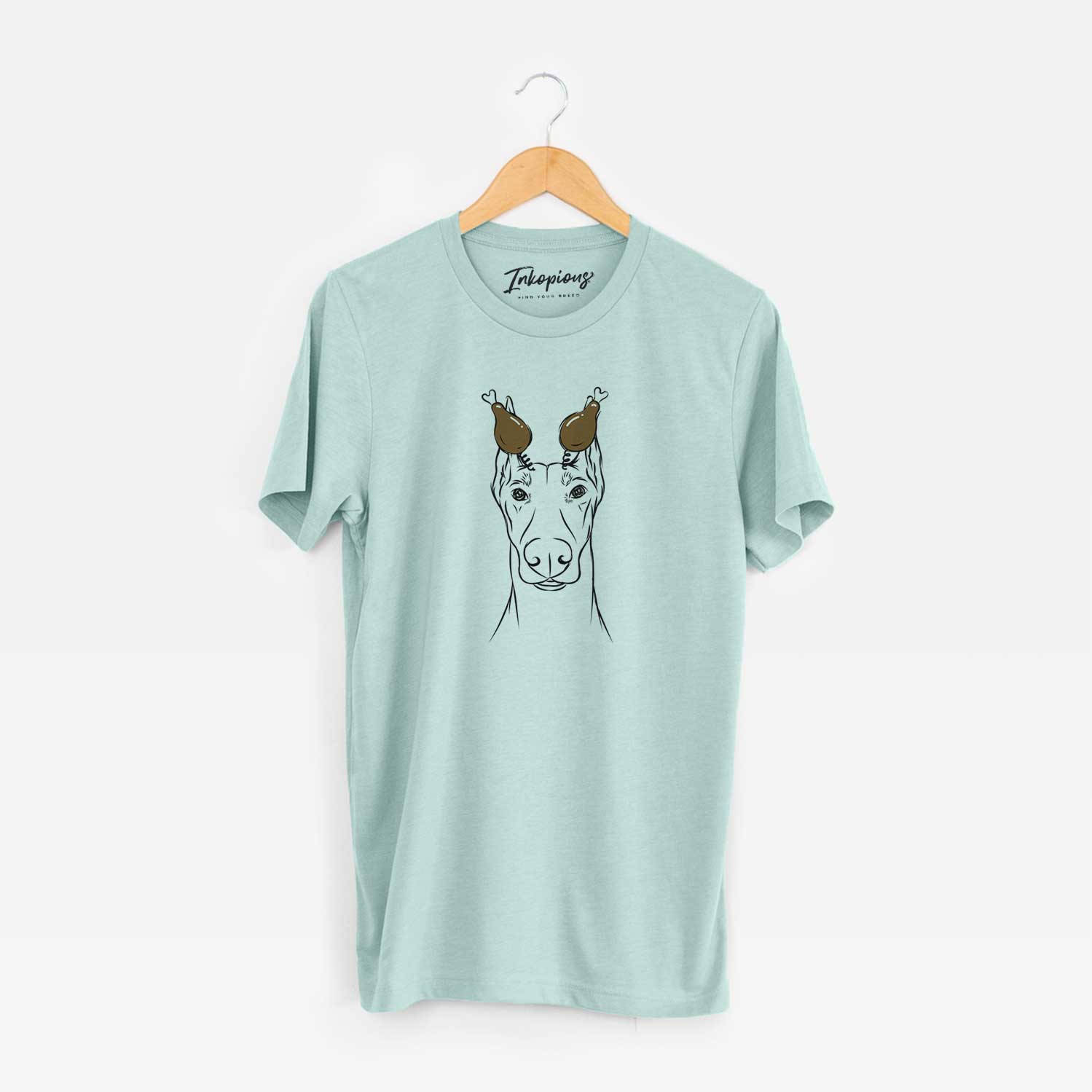 Thanksgiving Duke the Doberman Pinscher - Unisex Crewneck