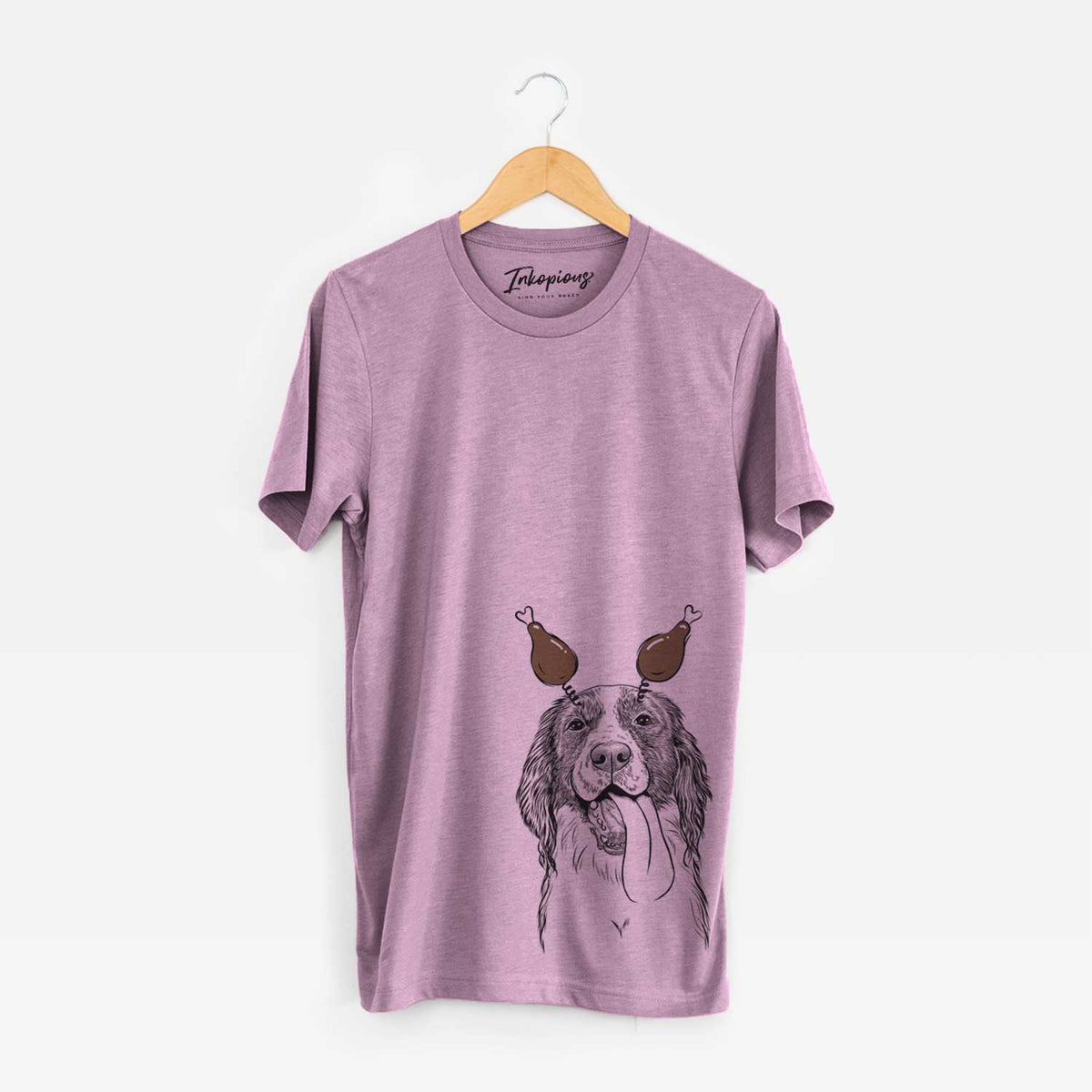 Thanksgiving Duke the English Springer Spaniel - Unisex Crewneck