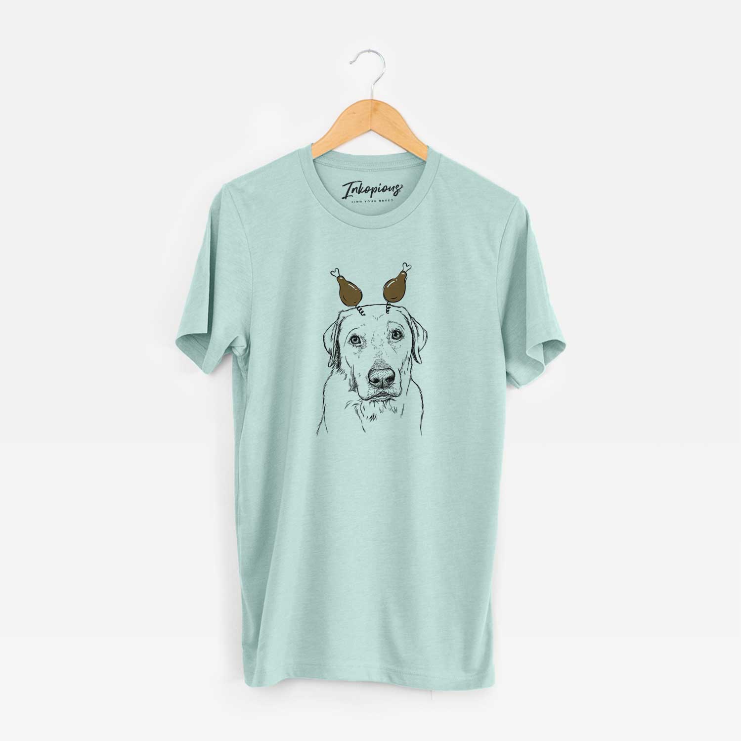 Thanksgiving Duke the Yellow Lab - Unisex Crewneck