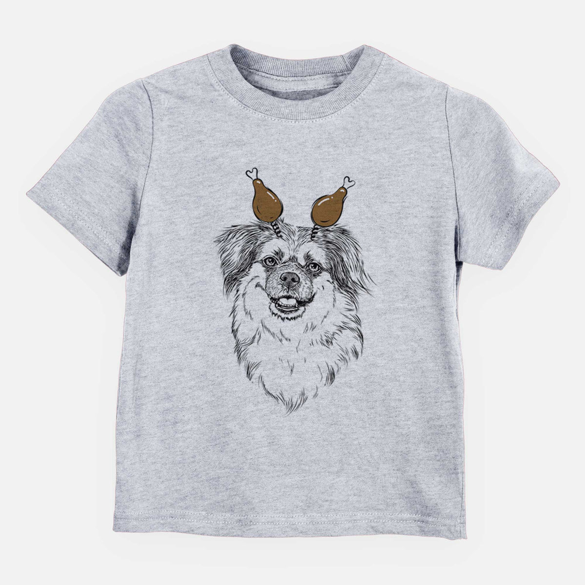 Thanksgiving Ed the Tibetan Spaniel - Kids/Youth/Toddler Shirt