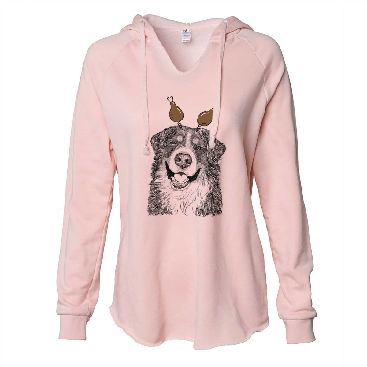 Thanksgiving Eiger the Bernese Mountain Dog - Cali Wave Hooded Sweatshirt