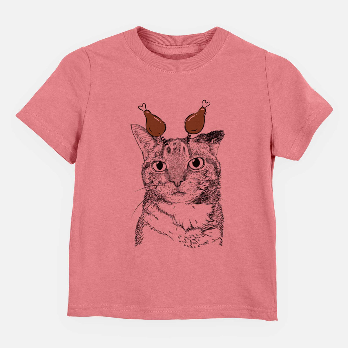 Thanksgiving Eleanor the Domestic Shorthair Cat - Kids/Youth/Toddler Shirt