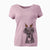 Thanksgiving Eli the Great Dane - Women's V-neck Shirt