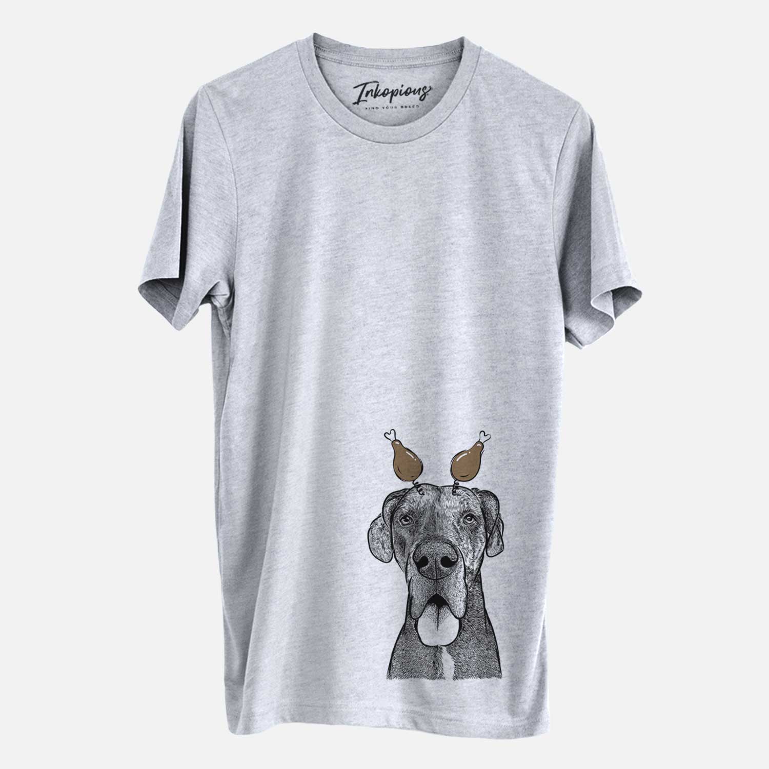 Thanksgiving Eli the Great Dane - Unisex Crewneck