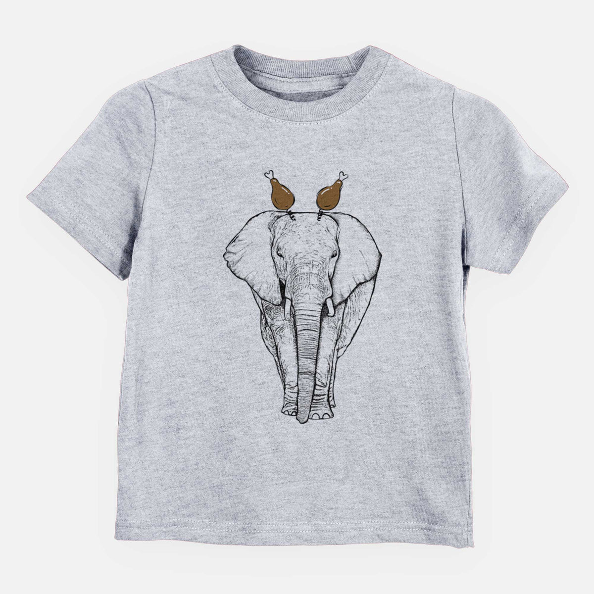 Thanksgiving Ella the Elephant - Kids/Youth/Toddler Shirt