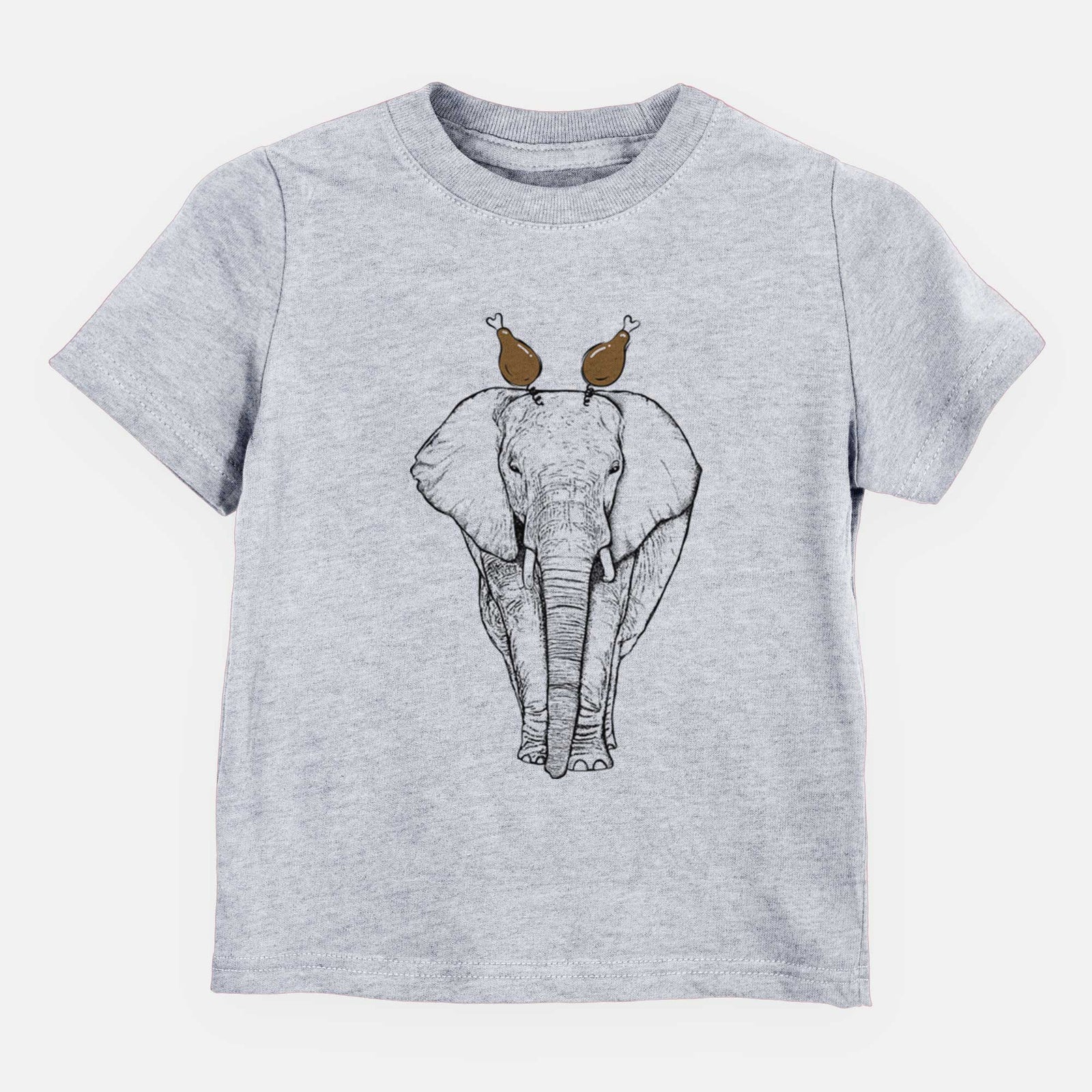 Thanksgiving Ella the Elephant - Kids/Youth/Toddler Shirt