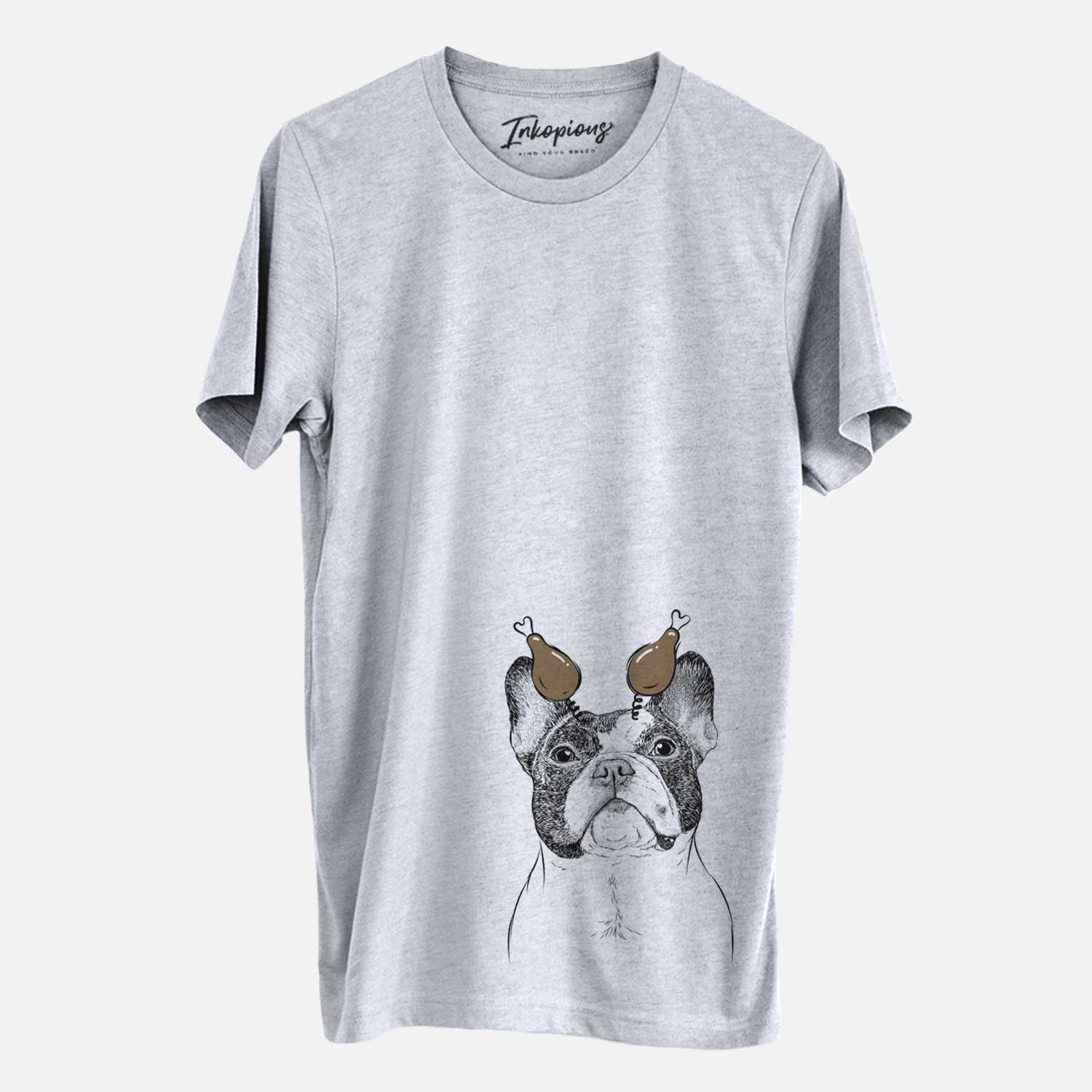 Thanksgiving Ella the French Bulldog - Unisex Crewneck