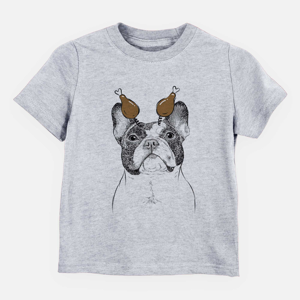 Thanksgiving Ella the French Bulldog - Kids/Youth/Toddler Shirt