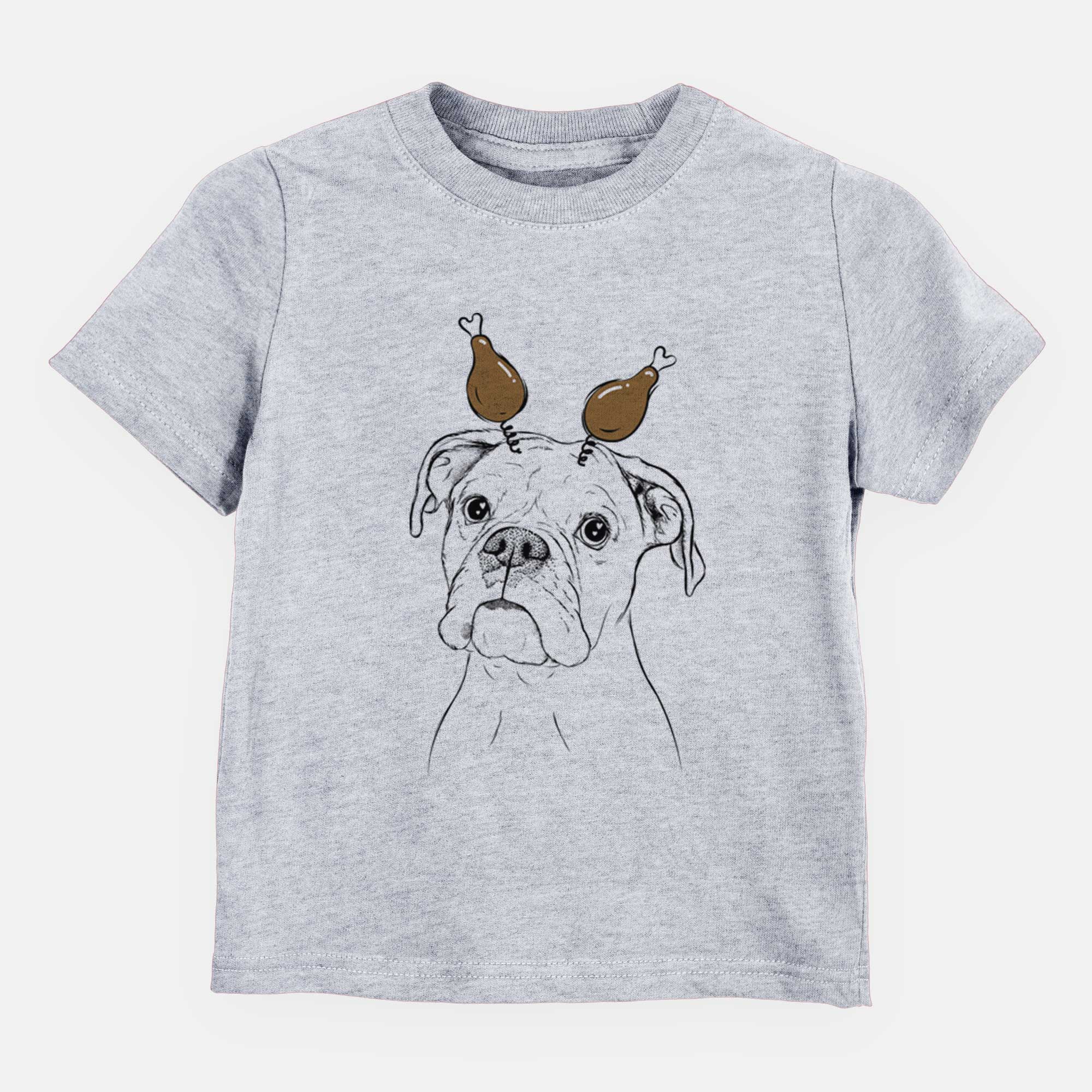 Thanksgiving Ellie the Boxer - Kids/Youth/Toddler Shirt