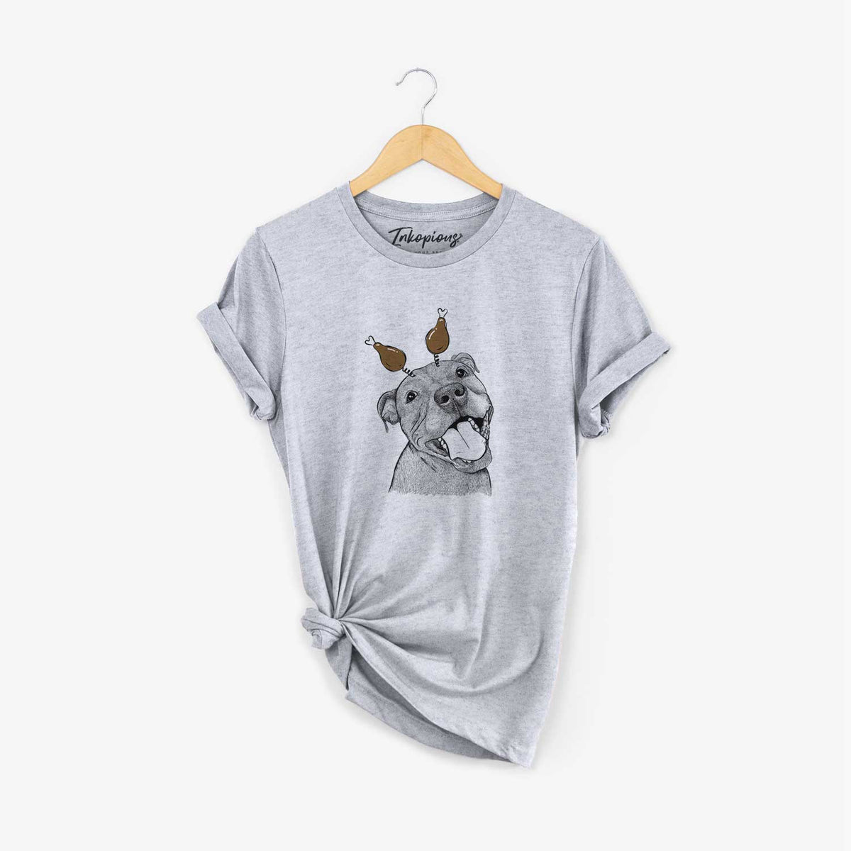 Thanksgiving Eloise the Pitbull Mix - Unisex Crewneck