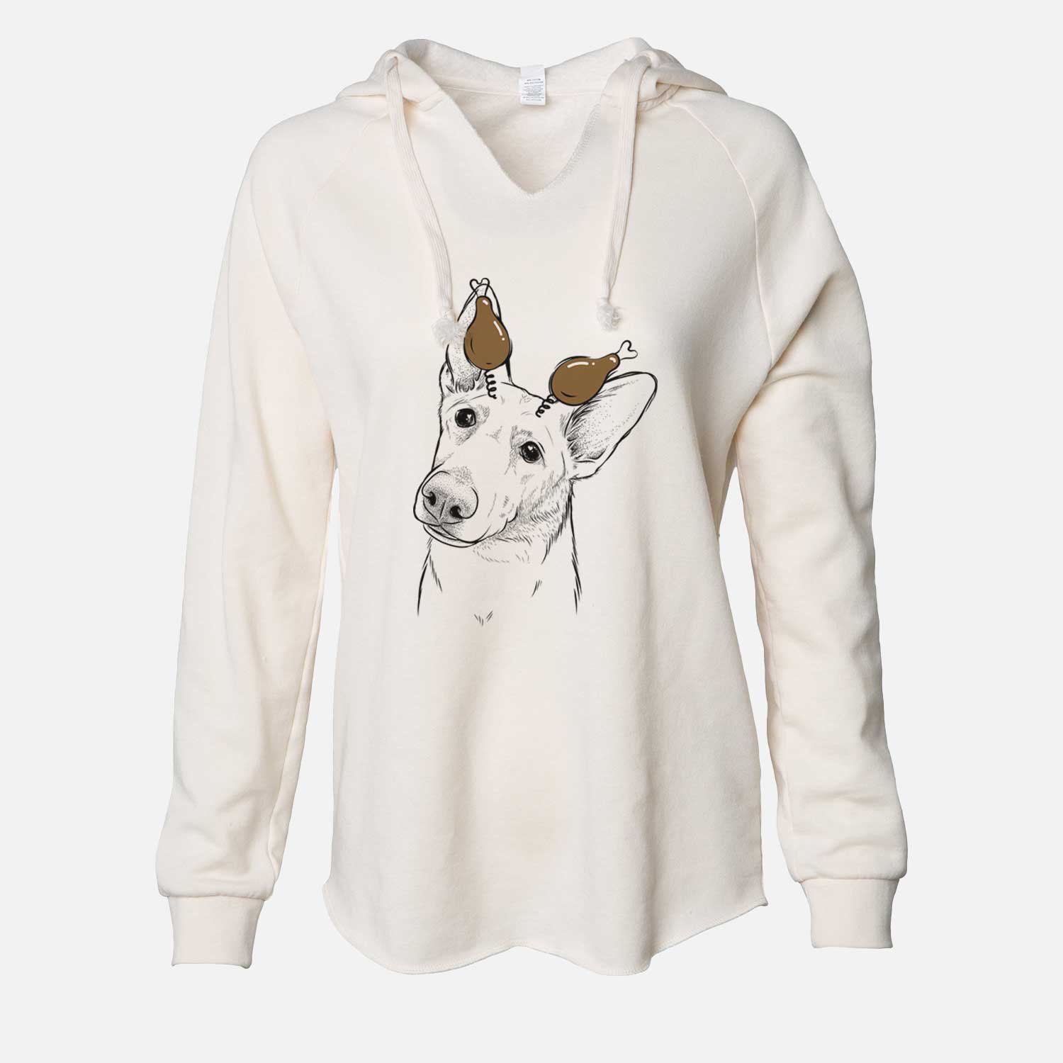 Thanksgiving Elsa the German Shepherd - Cali Wave Hooded Sweatshirt