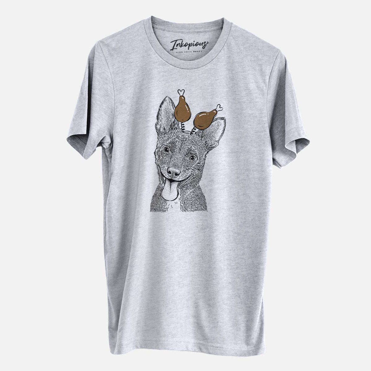 Thanksgiving Elvira the Terrier Mix - Unisex Crewneck