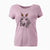 Thanksgiving Elvis the Bluetick Beagle - Women's V-neck Shirt