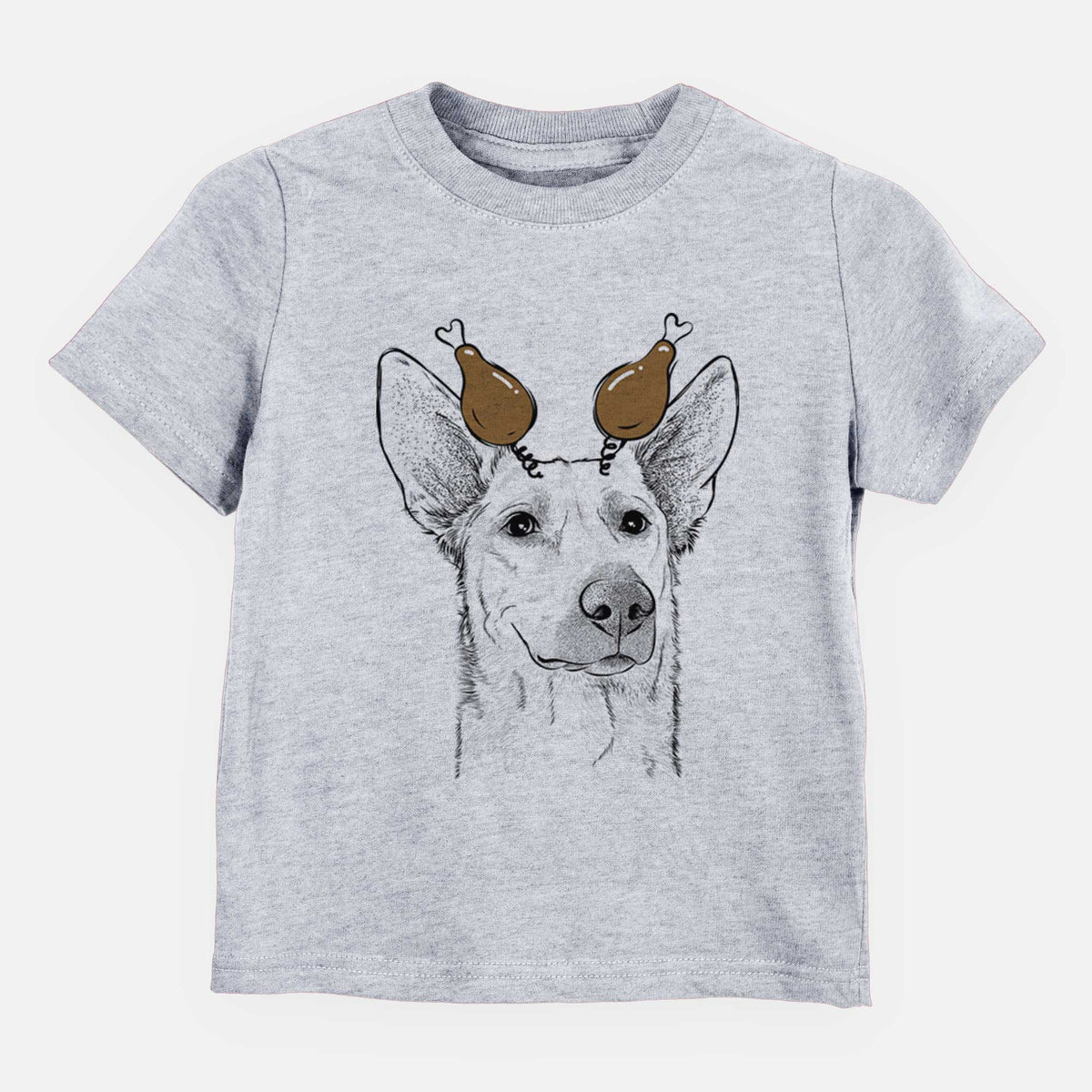 Thanksgiving Ember the Shepherd Mix - Kids/Youth/Toddler Shirt