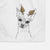 Emee the Chihuahua Decorative Hand Towel