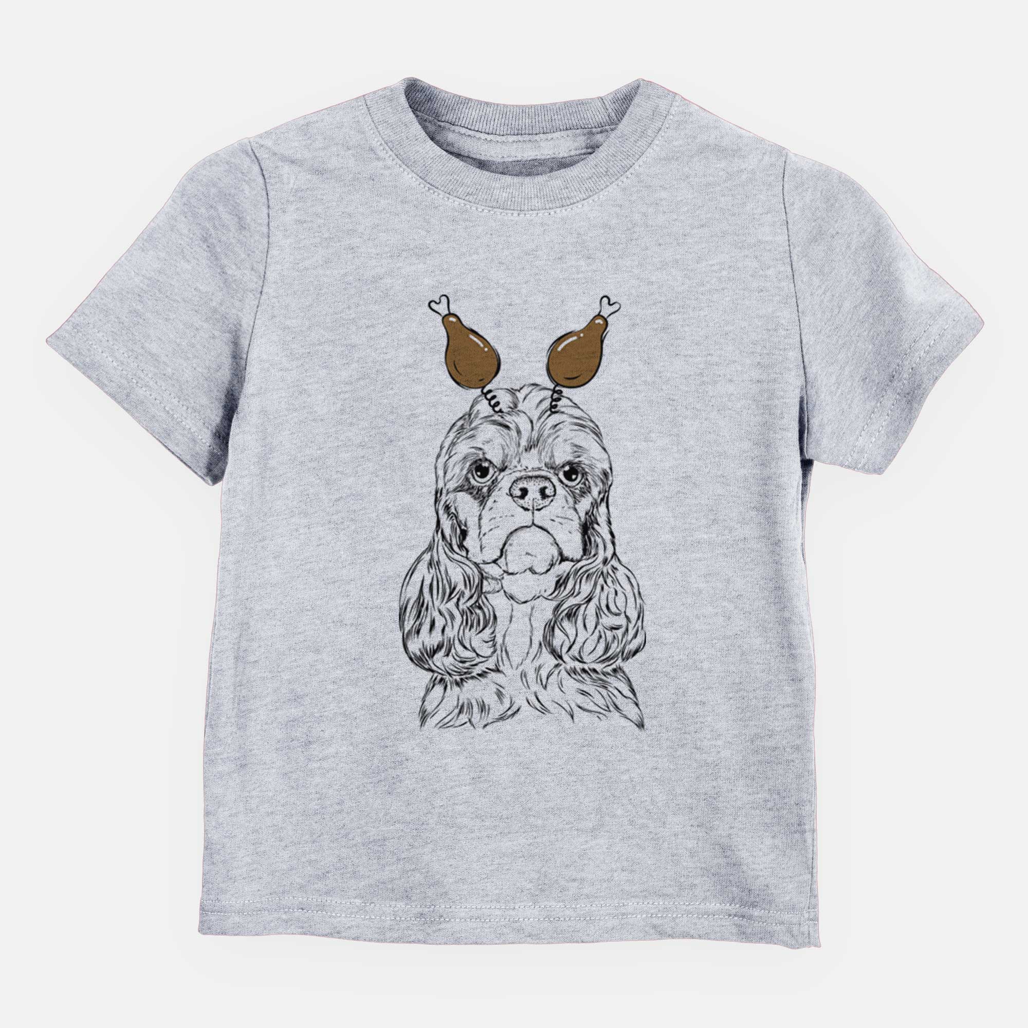 Thanksgiving Emma the Cocker Spaniel - Kids/Youth/Toddler Shirt