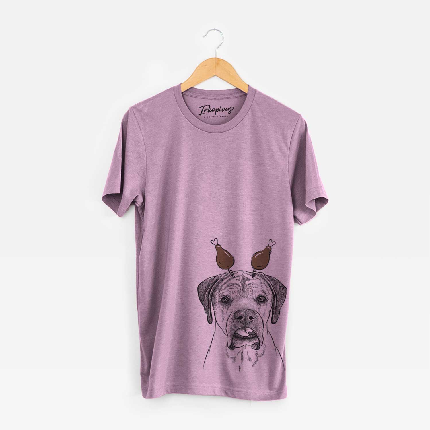 Thanksgiving Emma the English Mastiff - Unisex Crewneck