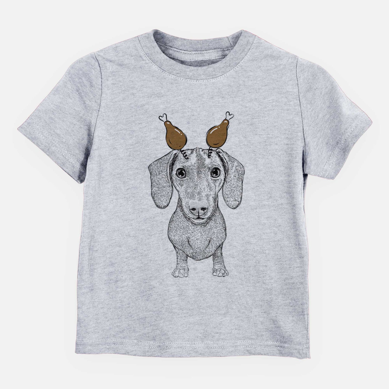 Thanksgiving Ernie the Mini Dachshund - Kids/Youth/Toddler Shirt