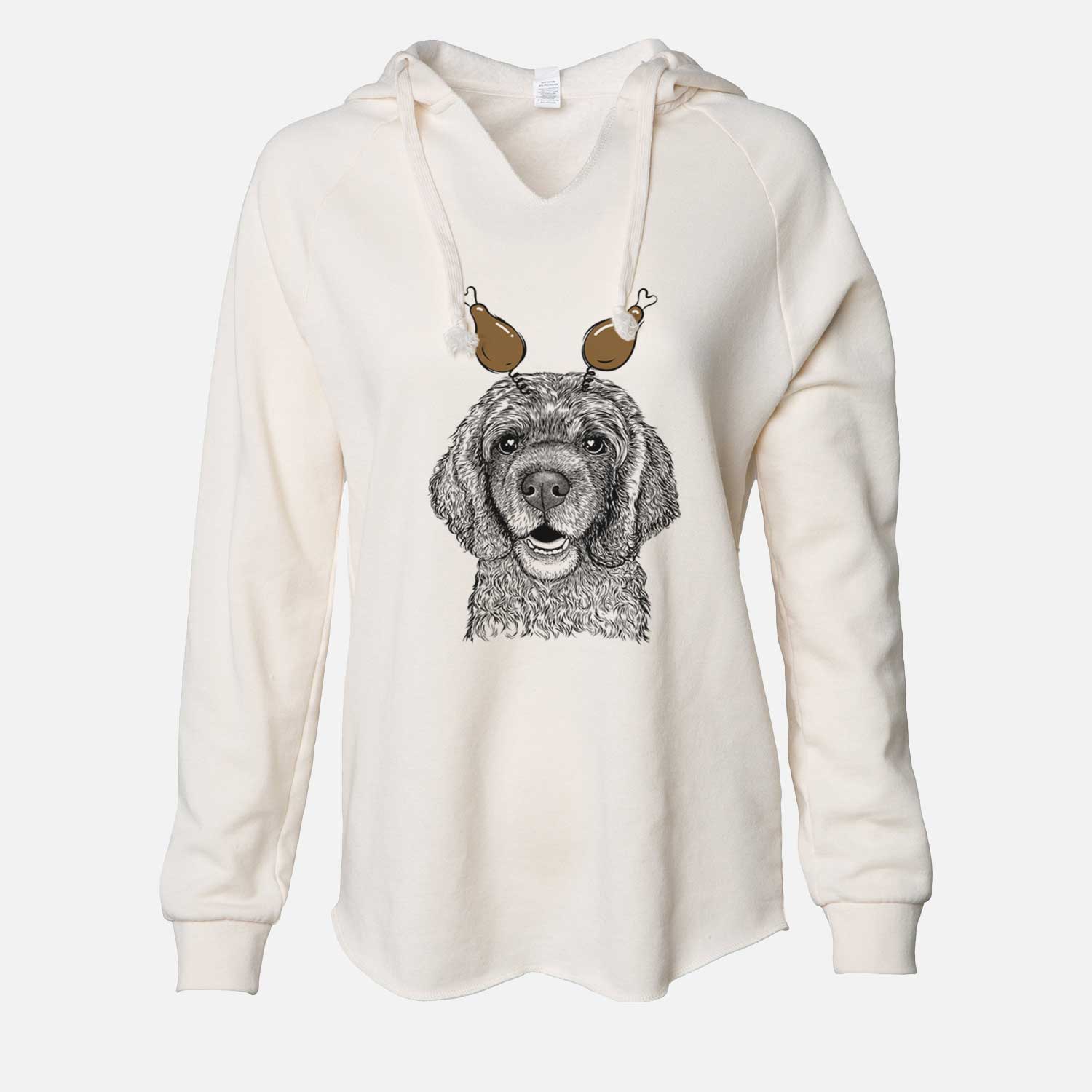 Thanksgiving Fannie Mae the Cocker Spaniel - Cali Wave Hooded Sweatshirt