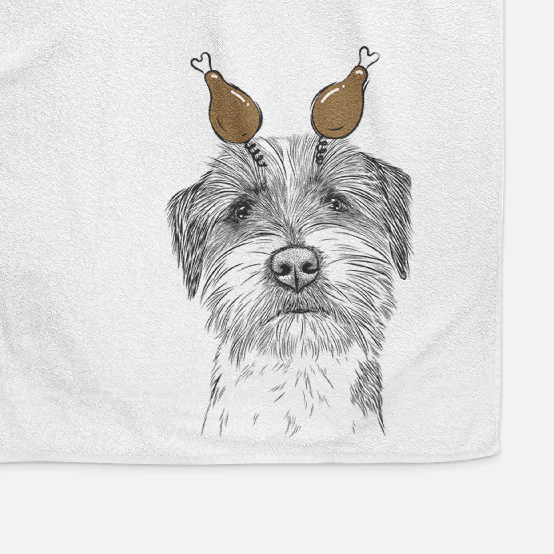 Feis the Parson Russell Terrier Decorative Hand Towel