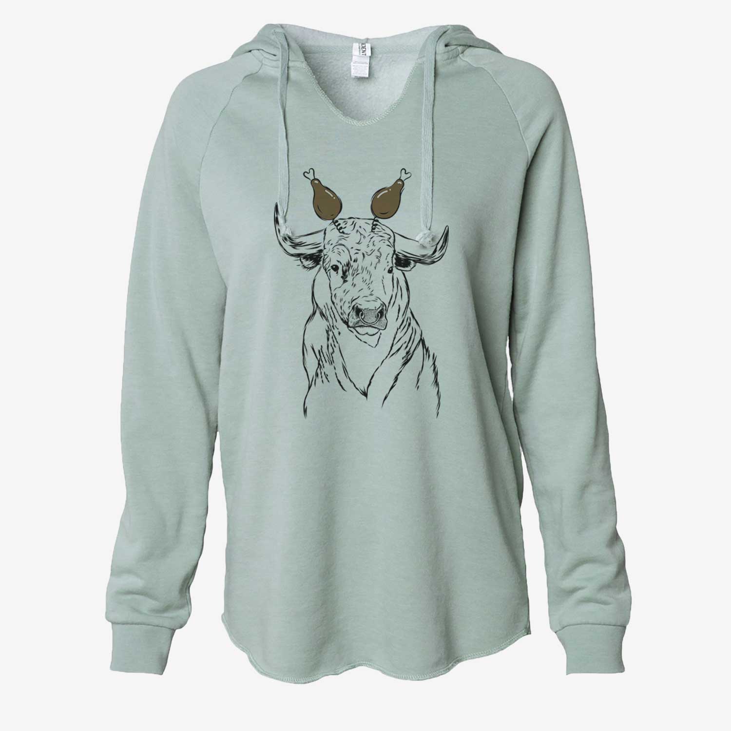 Thanksgiving Ferdinand the Bull - Cali Wave Hooded Sweatshirt