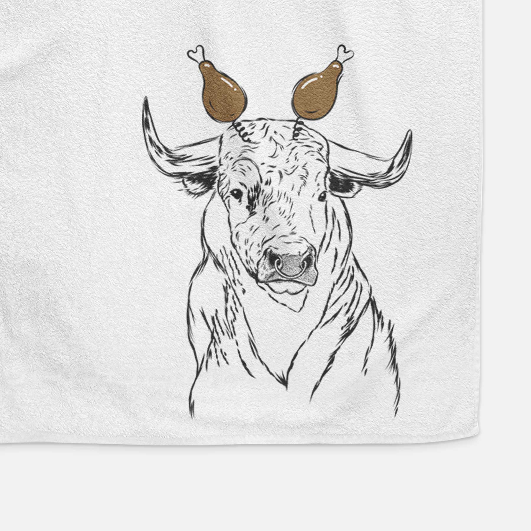 Ferdinand the Bull Decorative Hand Towel