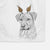 Feta the Mixed Breed Decorative Hand Towel