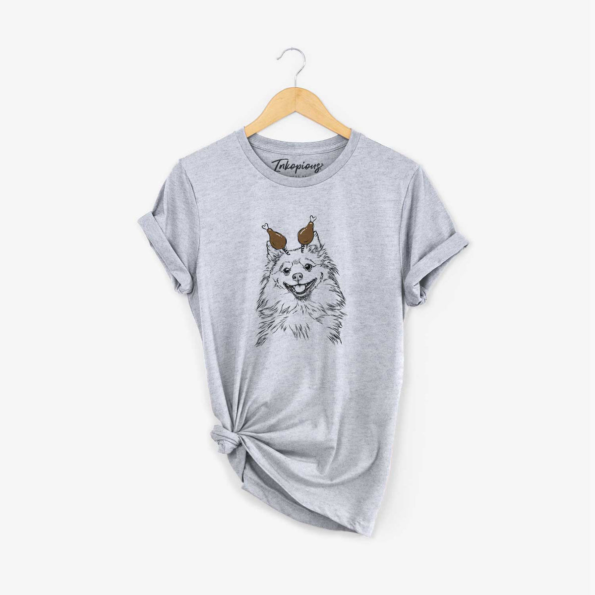 Thanksgiving Fibi the Spitz - Unisex Crewneck