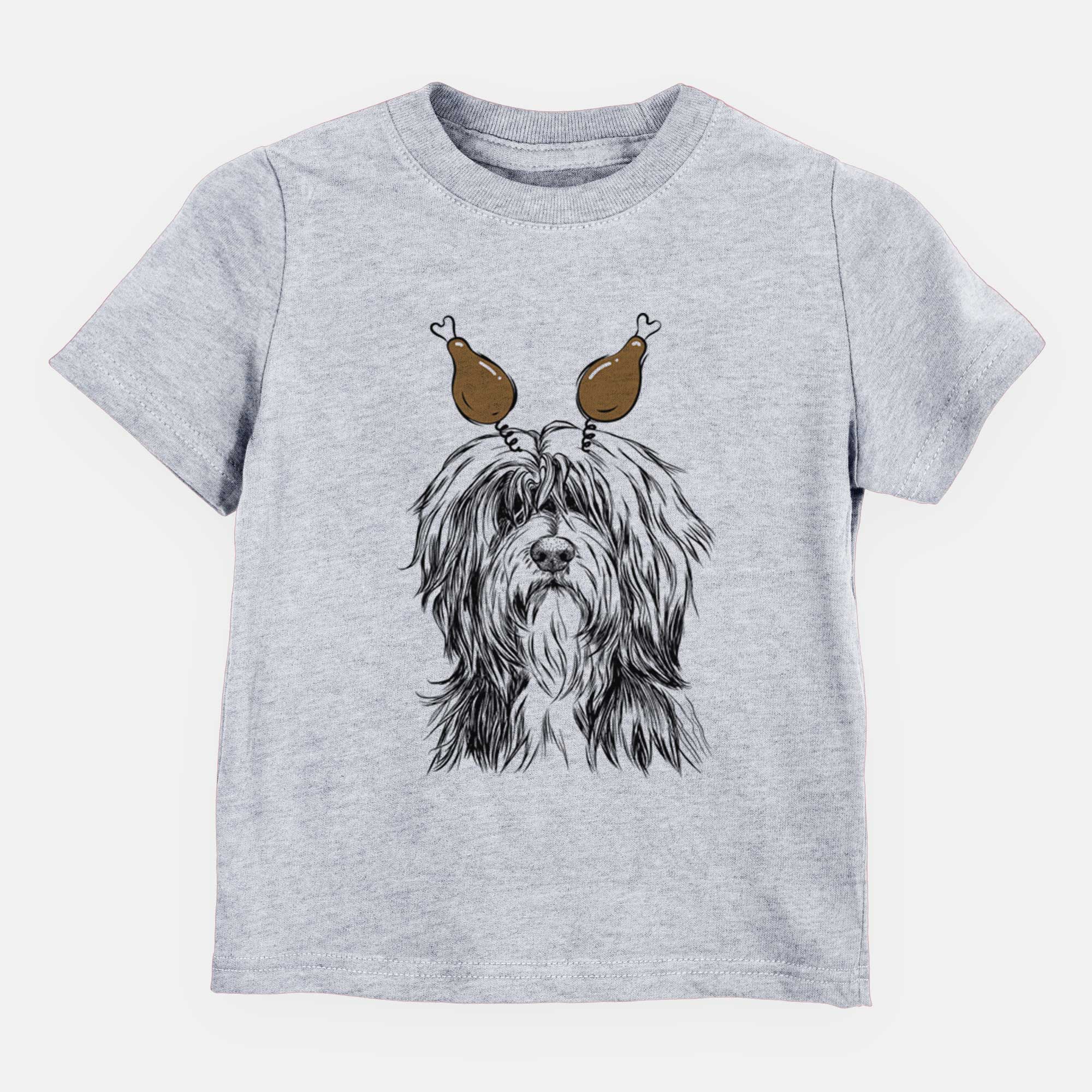 Thanksgiving Fiji the Polish Lowland Sheepdog - Kids/Youth/Toddler Shirt