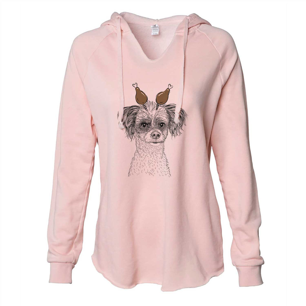 Thanksgiving Finley Beth the Papillon Mix - Cali Wave Hooded Sweatshirt
