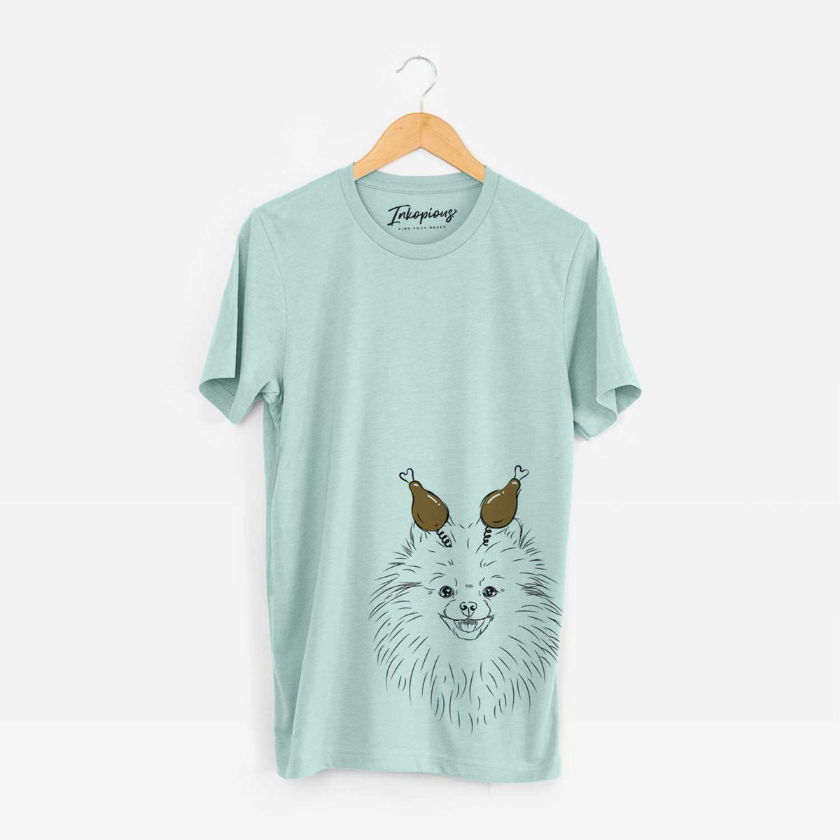 Thanksgiving Finn the Pomeranian - Unisex Crewneck