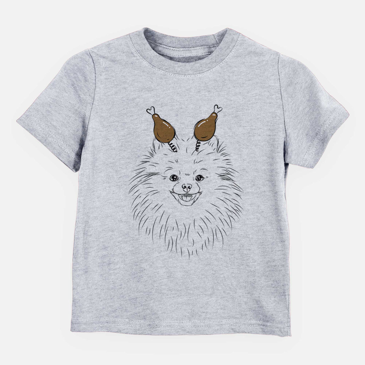 Thanksgiving Finn the Pomeranian - Kids/Youth/Toddler Shirt