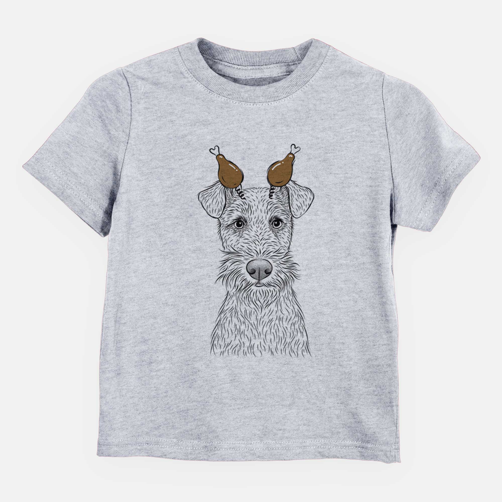 Thanksgiving Fitz the Wire Fox Terrier - Kids/Youth/Toddler Shirt