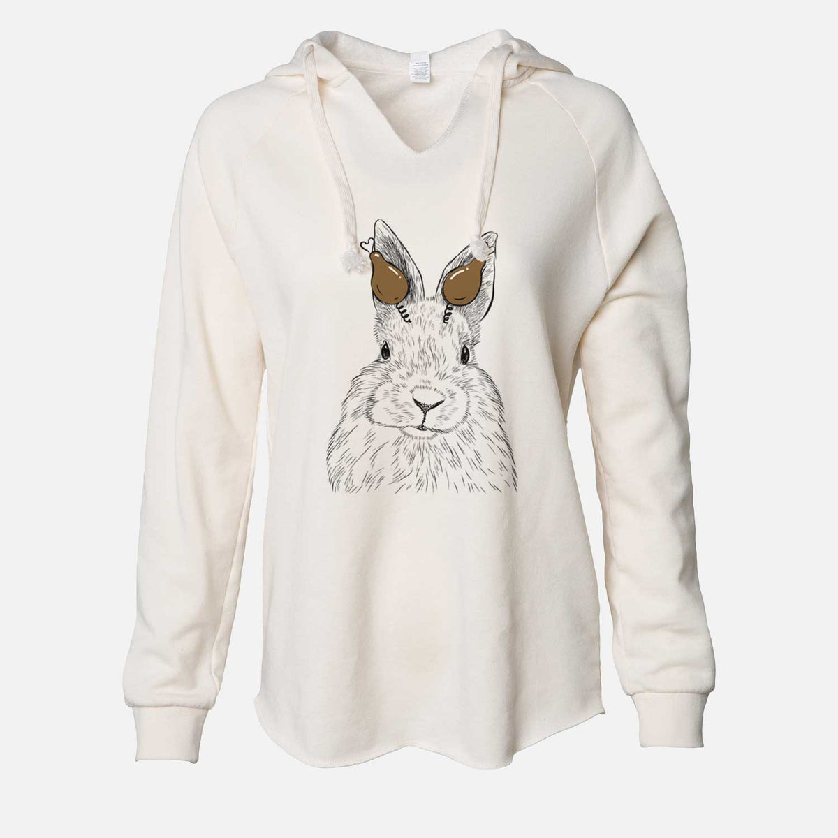 Thanksgiving Flower the Rex Rabbit - Cali Wave Hooded Sweatshirt