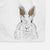 Flower the Rex Rabbit Decorative Hand Towel