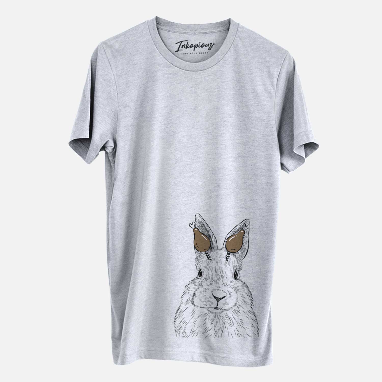 Thanksgiving Flower the Rex Rabbit - Unisex Crewneck