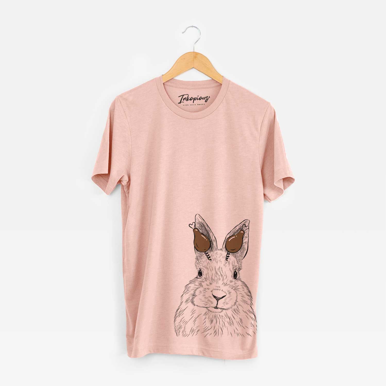 Thanksgiving Flower the Rex Rabbit - Unisex Crewneck