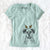 Thanksgiving Floydie Bear the Boxer - Women's V-neck Shirt