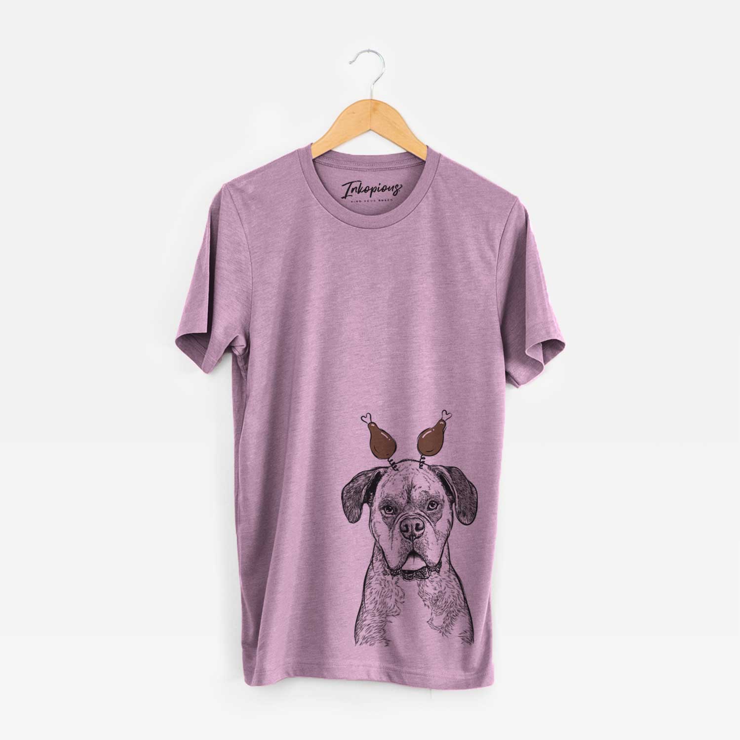 Thanksgiving Floydie Bear the Boxer - Unisex Crewneck