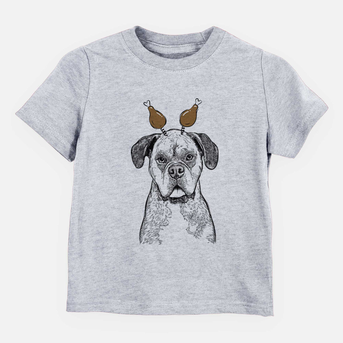Thanksgiving Floydie Bear the Boxer - Kids/Youth/Toddler Shirt