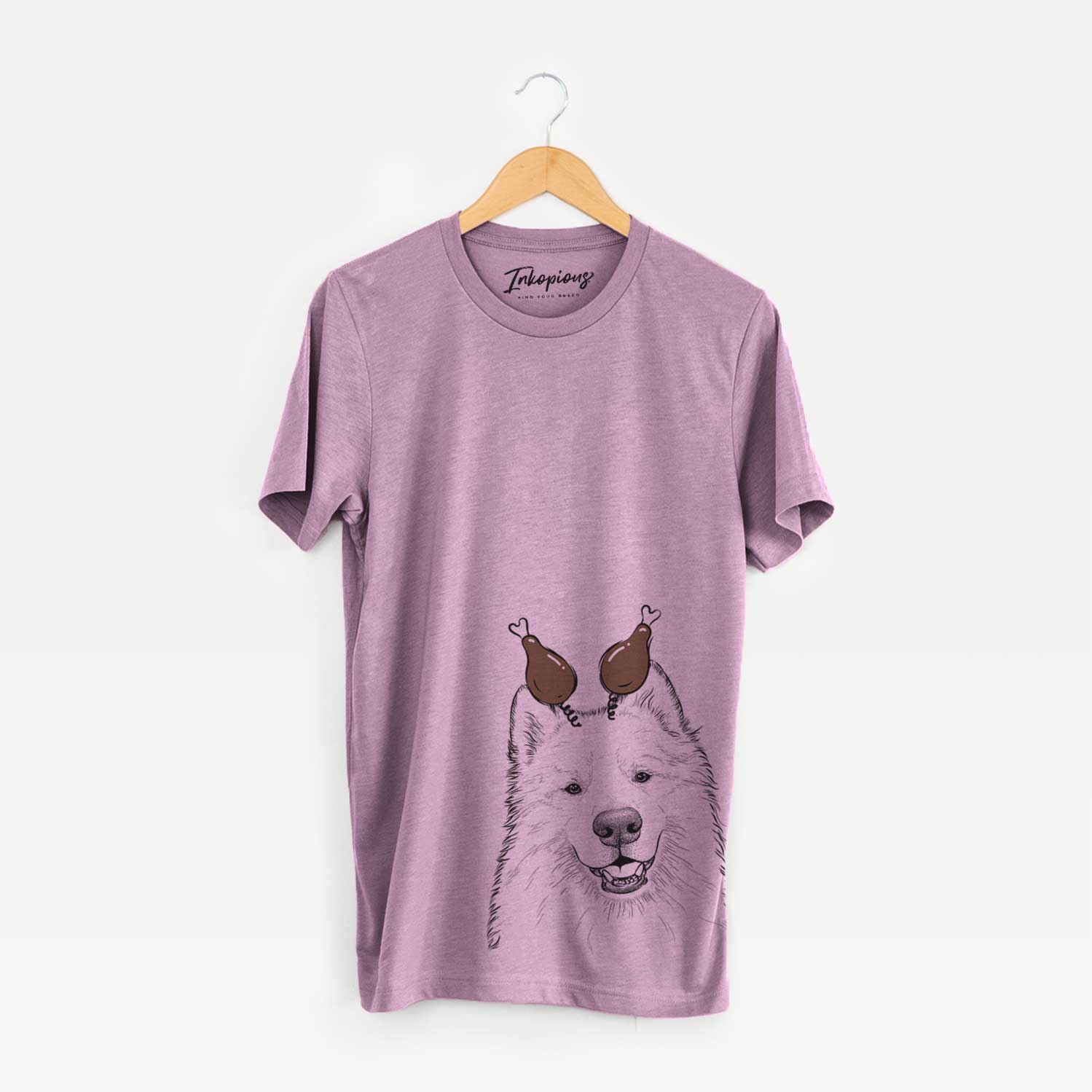 Thanksgiving Foster the Samoyed - Unisex Crewneck