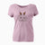 Thanksgiving Francesca the Maltipoo - Women's V-neck Shirt