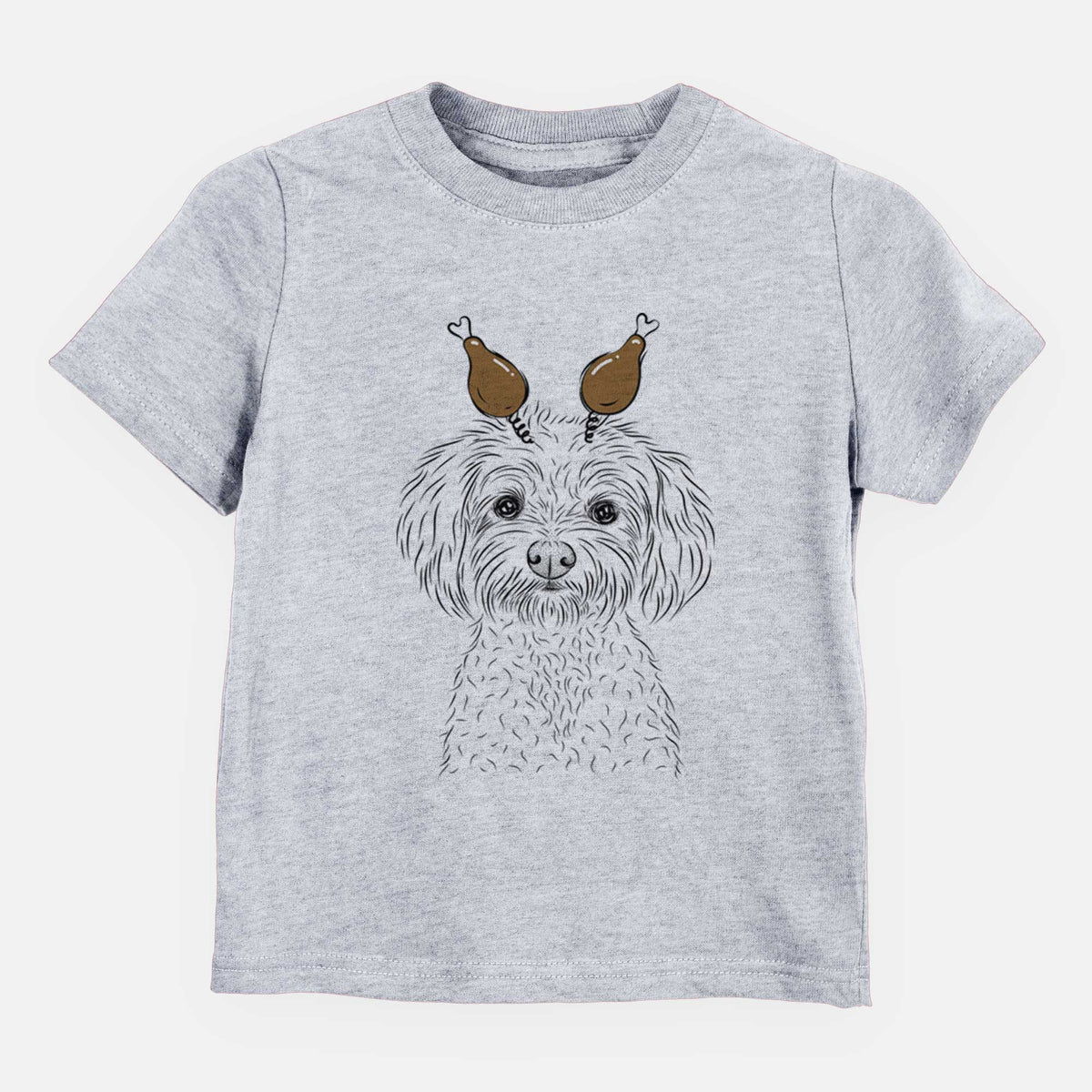 Thanksgiving Francesca the Maltipoo - Kids/Youth/Toddler Shirt