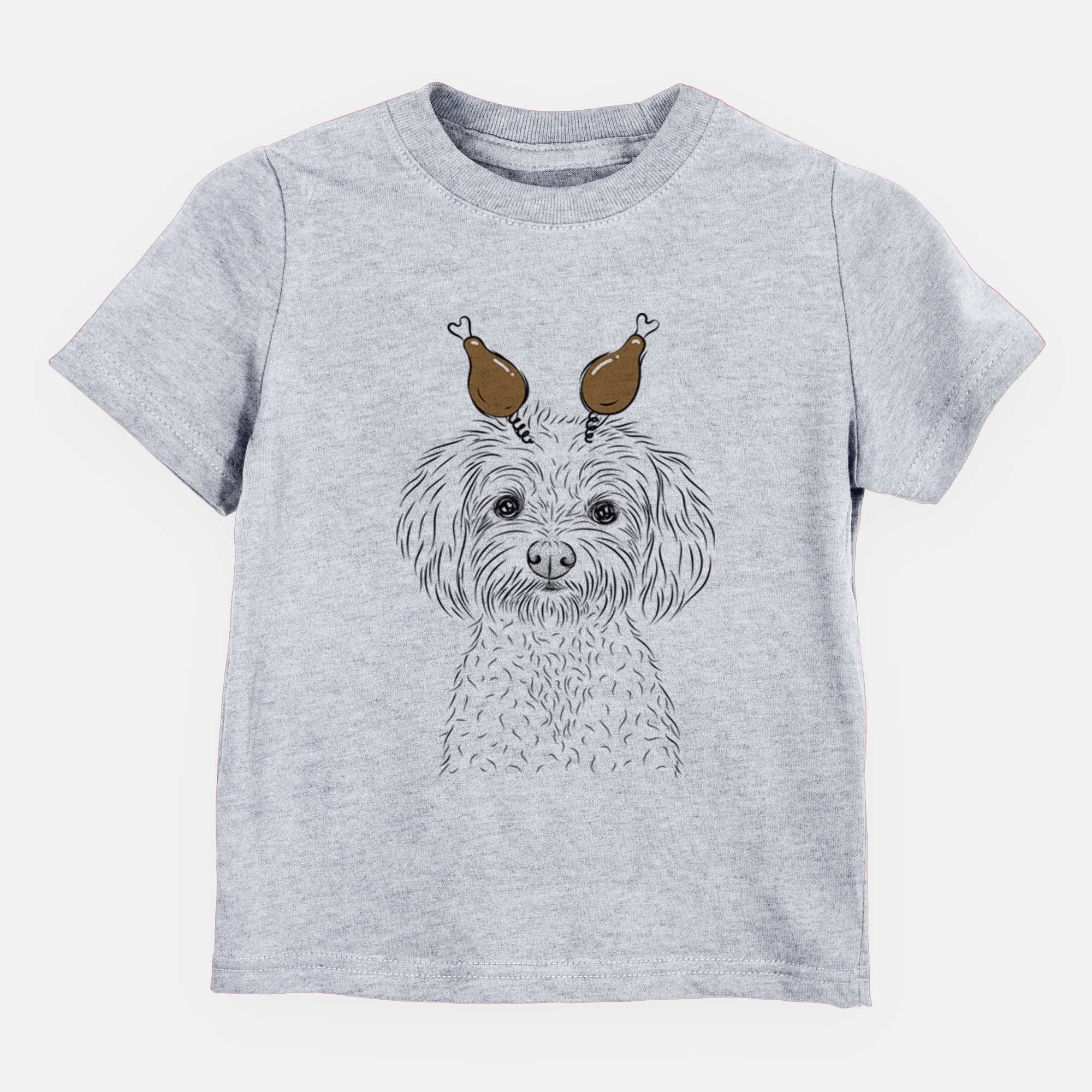 Thanksgiving Francesca the Maltipoo - Kids/Youth/Toddler Shirt