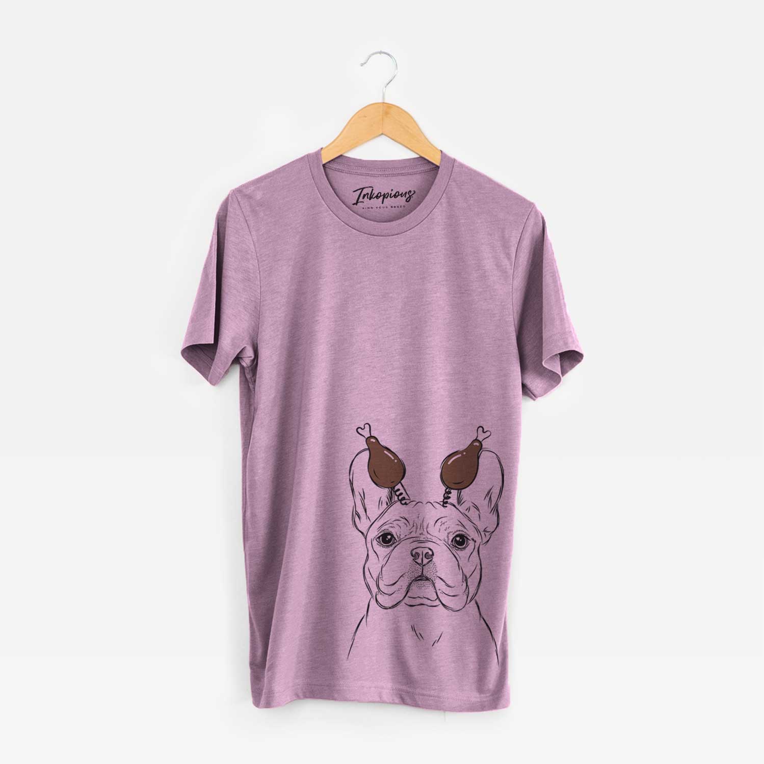 Thanksgiving Franco the French Bulldog - Unisex Crewneck