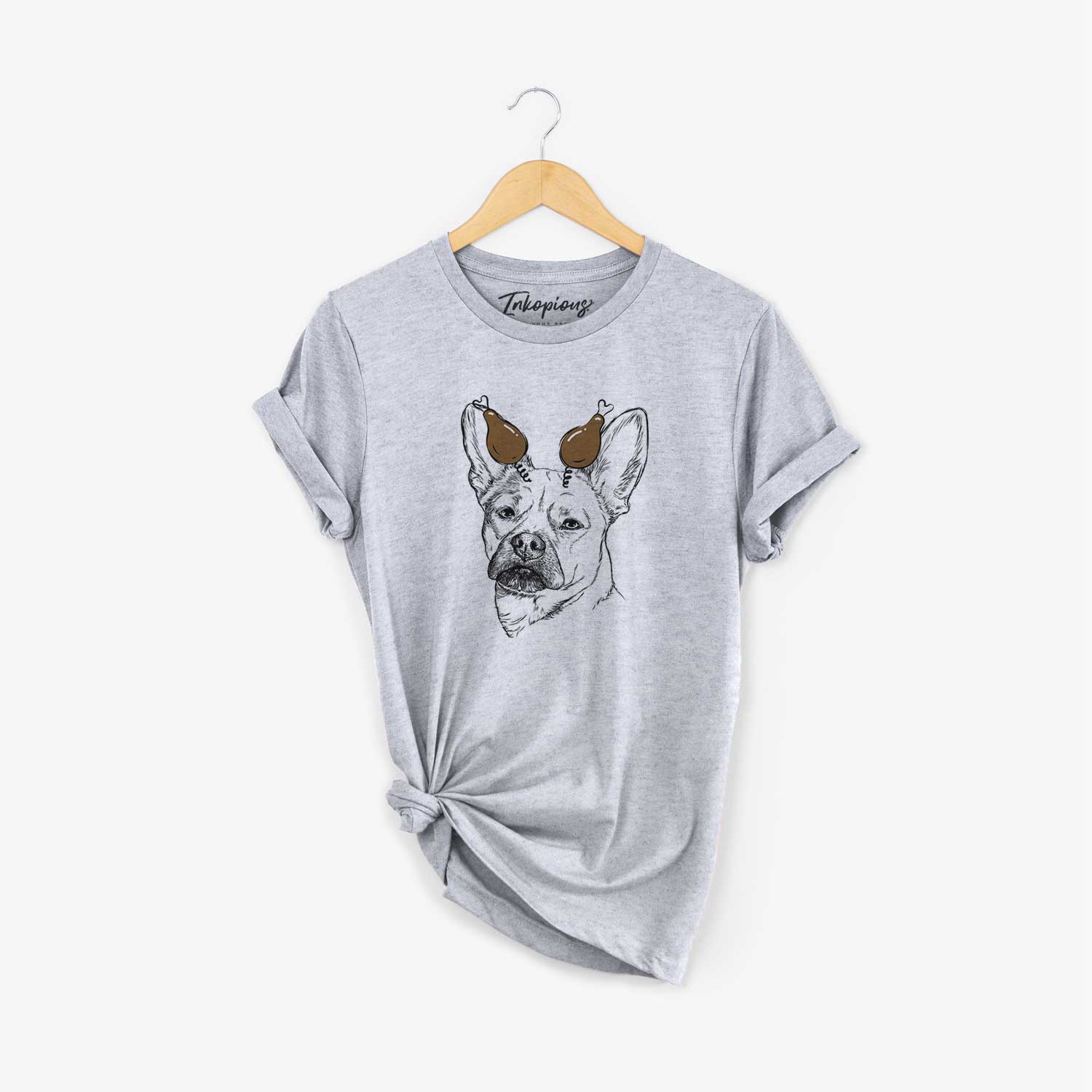 Thanksgiving Frankie the Mixed Breed - Unisex Crewneck