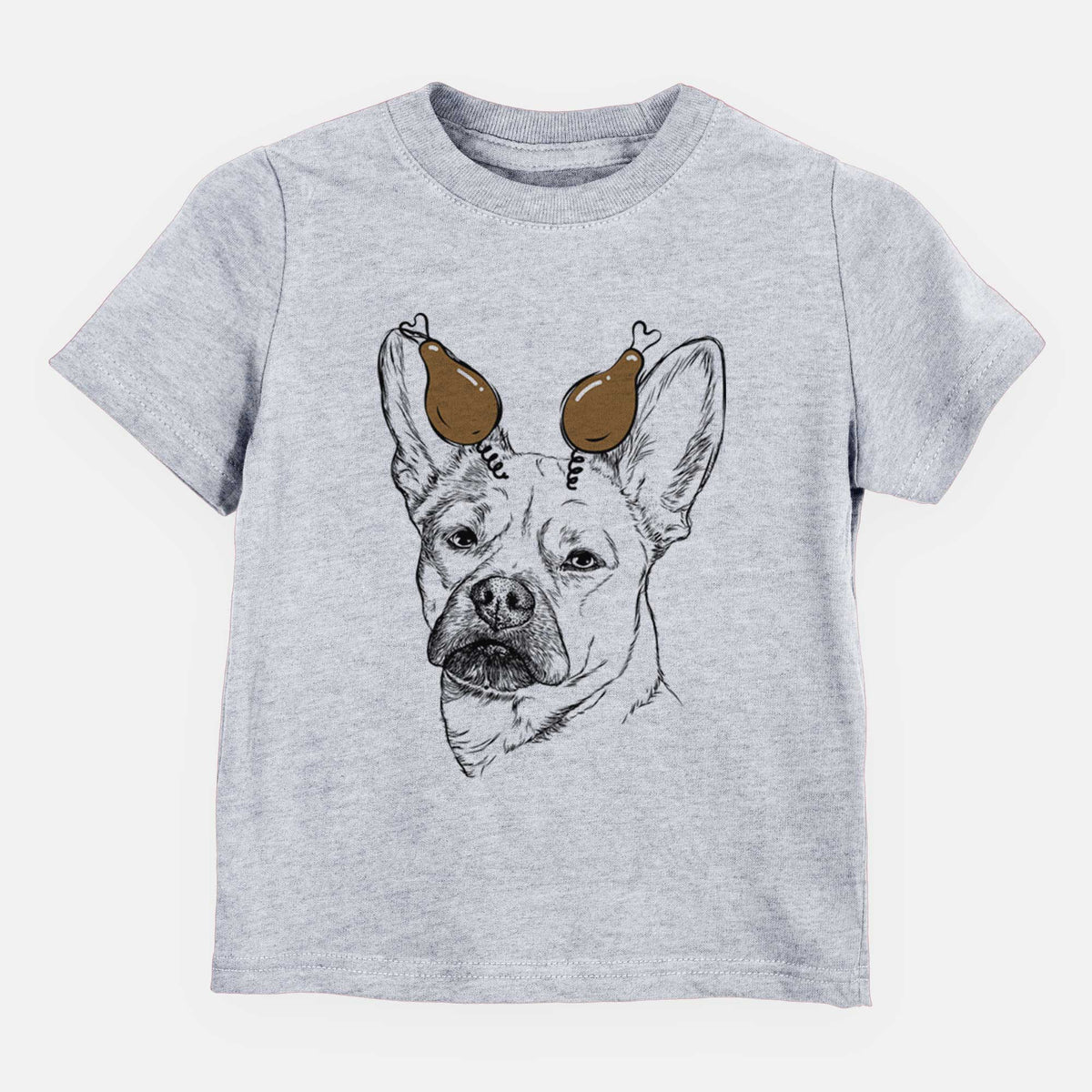 Thanksgiving Frankie the Mixed Breed - Kids/Youth/Toddler Shirt