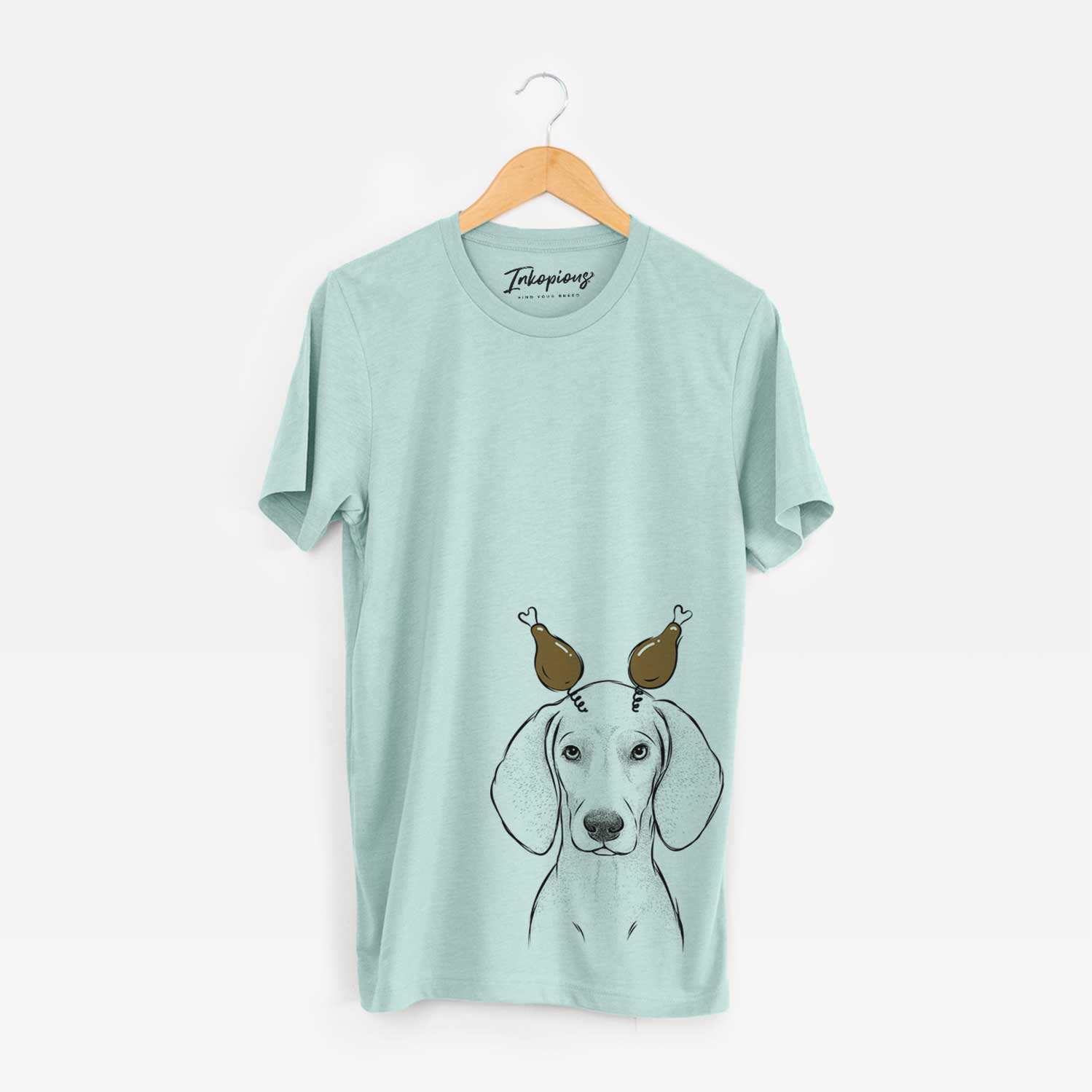 Thanksgiving Frejya the Weimaraner - Unisex Crewneck