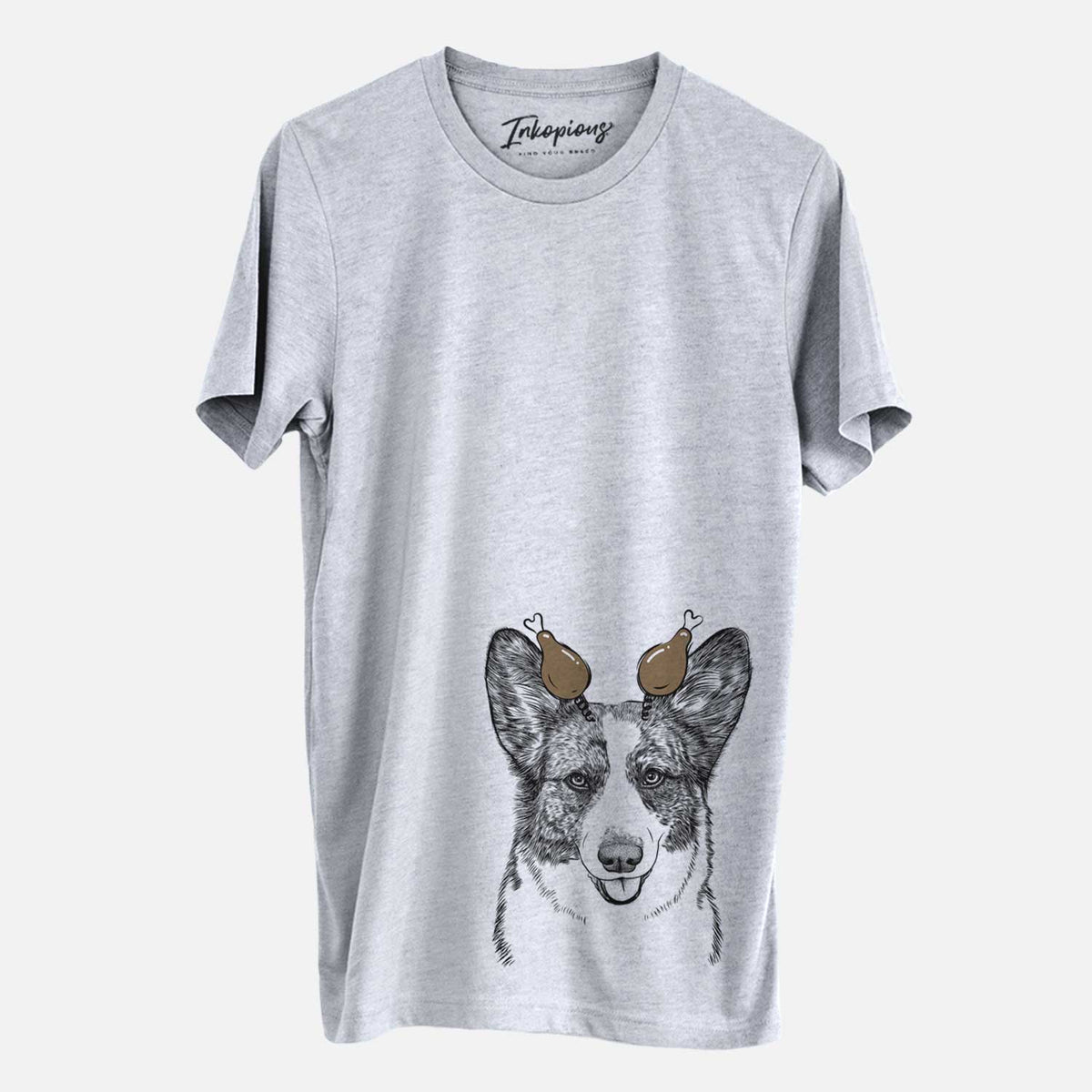 Thanksgiving Gabby the Cardigan Welsh Corgi - Unisex Crewneck