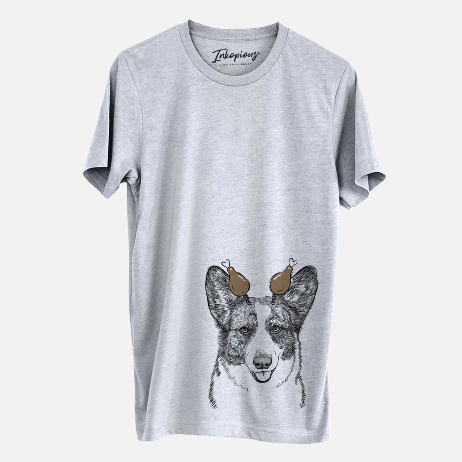 Thanksgiving Gabby the Cardigan Welsh Corgi - Unisex Crewneck